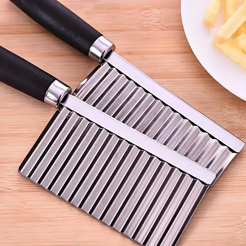 Manual Crinkle Cutter French Fry Slicer-Slicers-All10dollars.com
