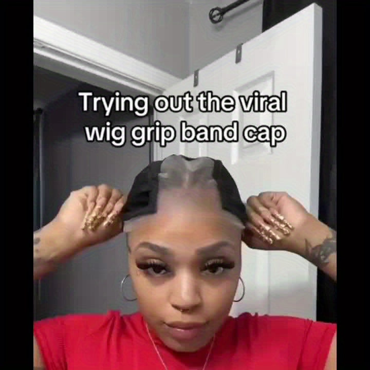 4x5 Lace Wig Cap With Grip Band For Women-wig cap-All10dollars.com