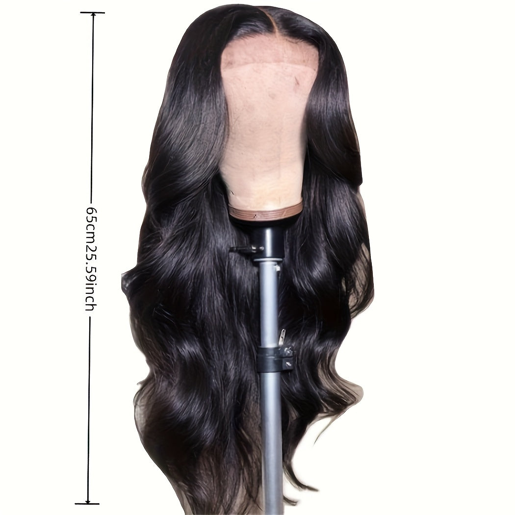 Long Curly Synthetic Wig With Middle Parting Big Waves-Wig-All10dollars.com