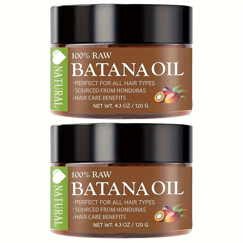 2pcs Honduras Batana Hair Oil - Moisturizing & Hydrating, Head Care For Healthier Hair - Dry & Damaged Locks For Moisturizing Scalp And Hair Care, Suitable For All Hair-2pcs-All10dollars.com