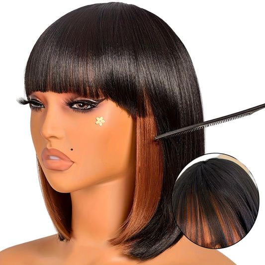 Josy 12-inch Bob Women'S Short Bob Wig-WIG-All10dollars.com