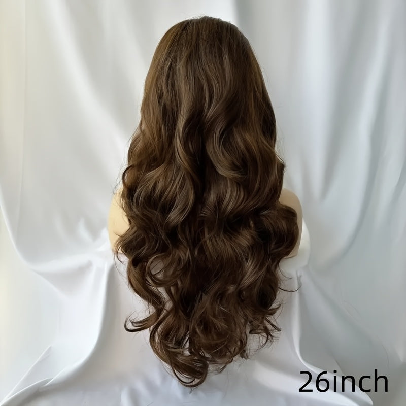 Full Body Brown Wavy Wig 26inch-WIG-All10dollars.com