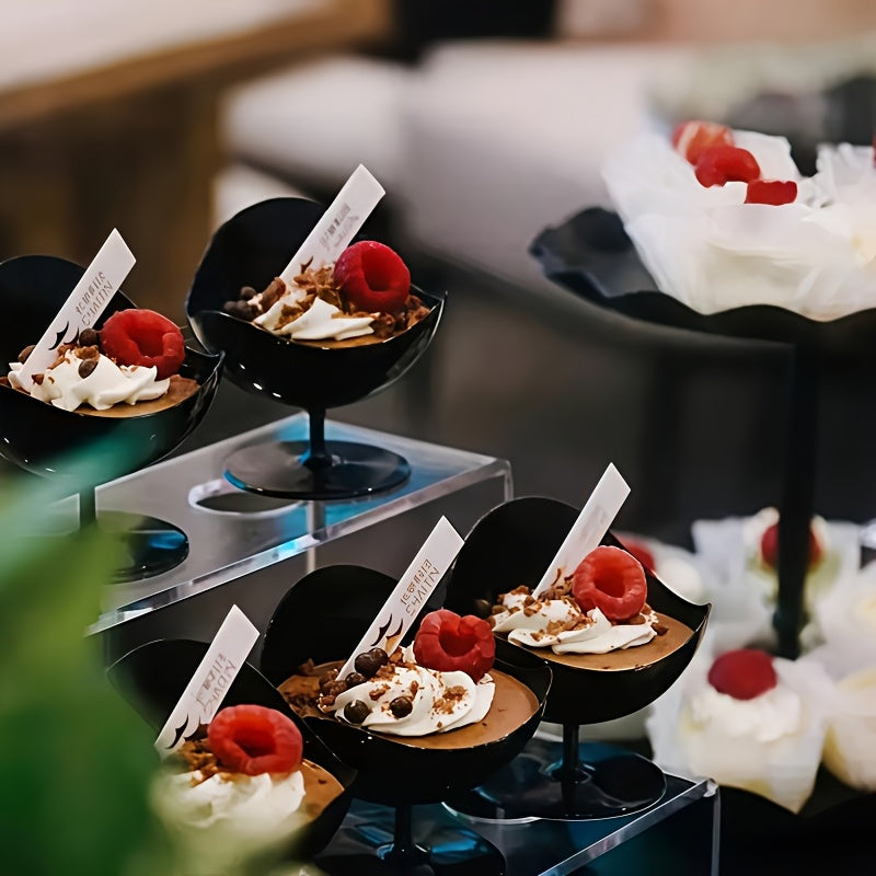 10pcs Reusable Plastic Dessert Cups-All10dollars.com