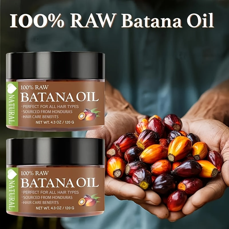 2pcs Honduras Batana Hair Oil - Moisturizing & Hydrating, Head Care For Healthier Hair - Dry & Damaged Locks For Moisturizing Scalp And Hair Care, Suitable For All Hair-All10dollars.com