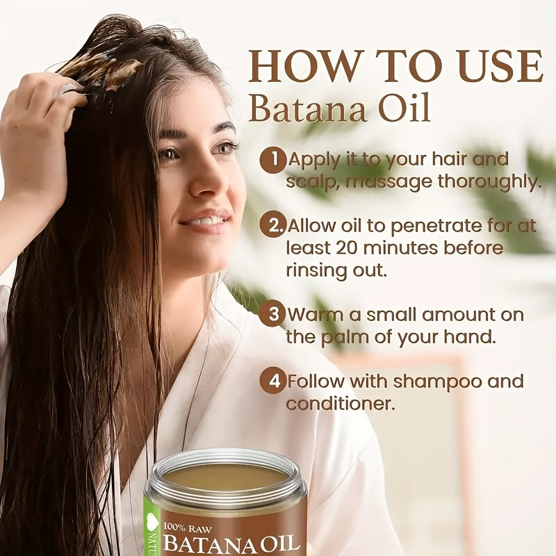 Honduras Batana Hair Oil - Smoothing And Moisturizing Hair for Dry Hair, for Moisturizing Scalp And Hair Care, Suitable for All Hair Types - 4.2oz.-All10dollars.com