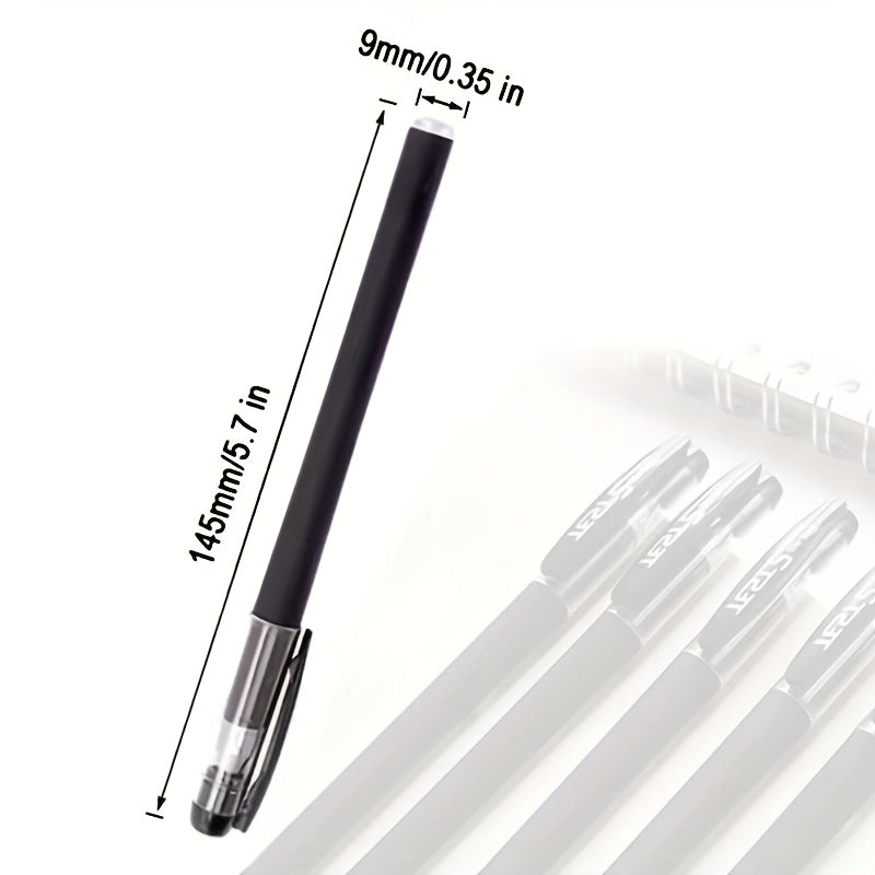 20 Black Ballpoint Pens with a 0.5 mm Tip-pens-All10dollars.com