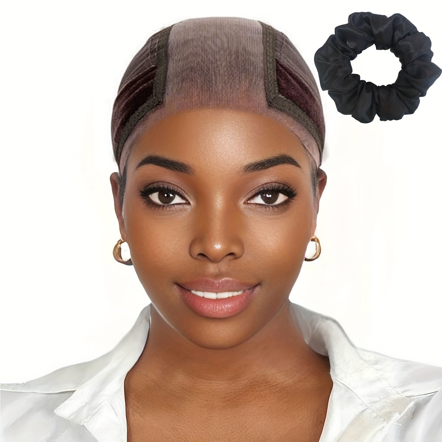 4x5 Lace Wig Cap With Grip Band For Women-wig cap-Brown-All10dollars.com