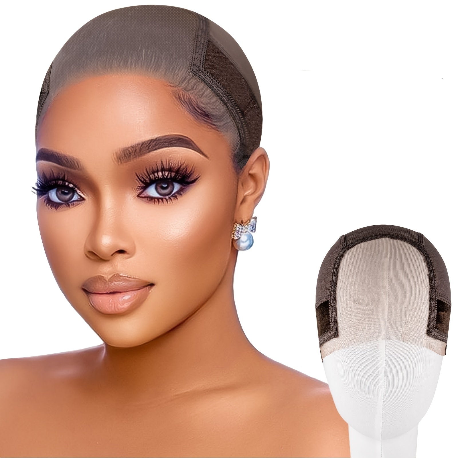 Denylove Lace Front Grip Wig Cap Non-Slip Adjustable Premium-wig cap-All10dollars.com