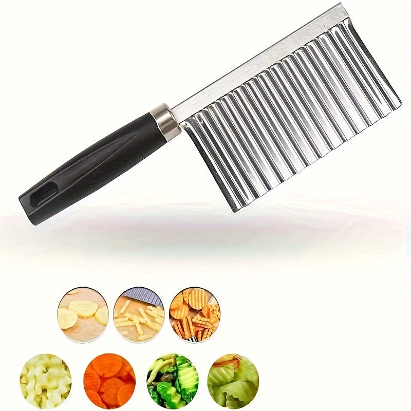 Manual Crinkle Cutter French Fry Slicer-Slicers-All10dollars.com