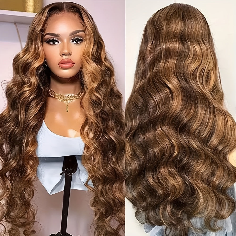 Full Body Brown Wavy Wig 26inch-WIG-All10dollars.com