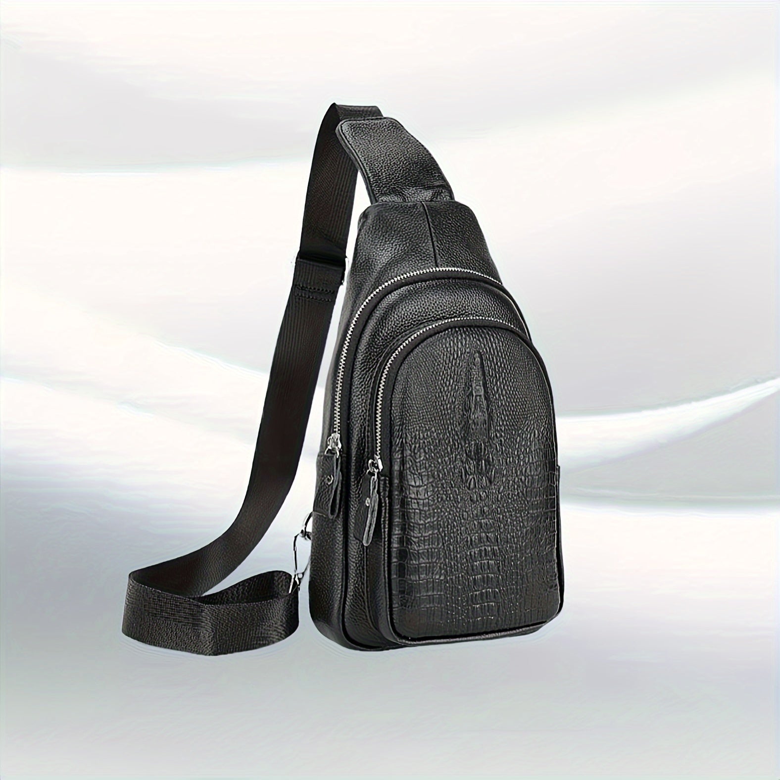 Lynx Men's Chest Bag with Earphone Hole-unisex bags-All10dollars.com