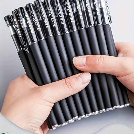 20 Black Ballpoint Pens with a 0.5 mm Tip-pens-All10dollars.com