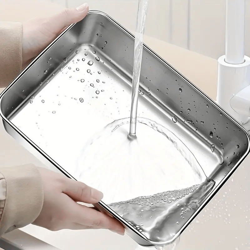 10ft Large Capacity 3-Pack Stainless Steel Food Storage Containers-kitchen organization-All10dollars.com