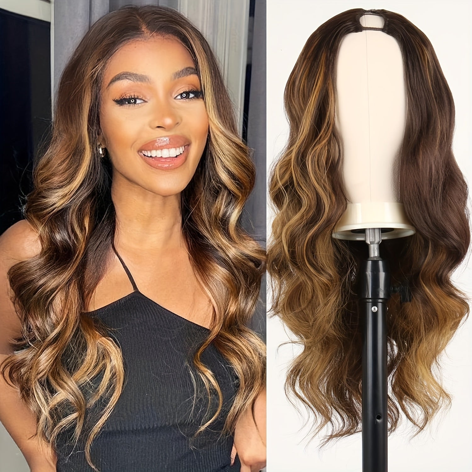 Full Body Brown Wavy Wig 26inch-WIG-brown-26inch-All10dollars.com