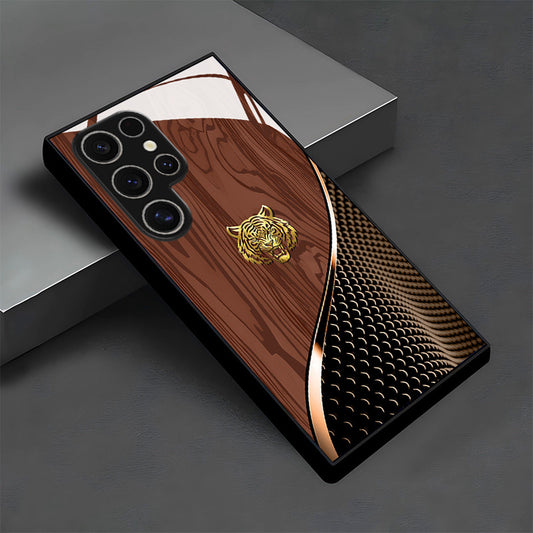 Tiger Head Tempered Glass Mobile Phone Case for Samsung-phone case-Mixed Color 1-Galaxy A05-All10dollars.com