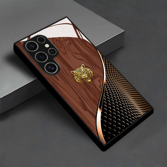 Tiger Head Tempered Glass Mobile Phone Case for Samsung-phone case-Mixed Color 1-Galaxy A05-All10dollars.com