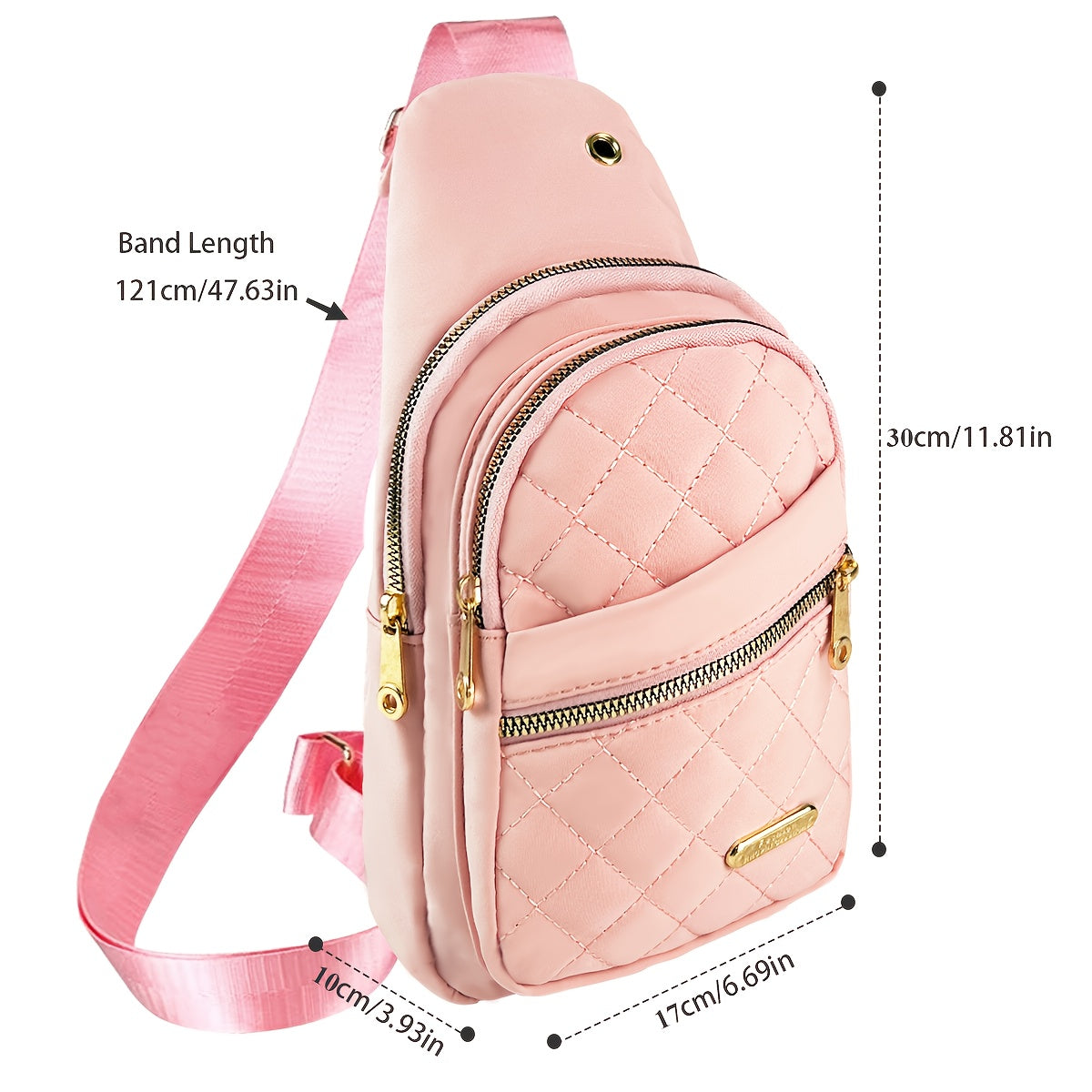 Lenyx Quilted Sling Backpack Crossbody Bag-bags-All10dollars.com