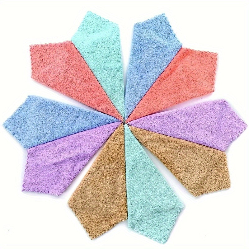 20 Pcs Washcloths - Square Towels Home Bathroom-WASHCLOTH-All10dollars.com